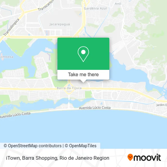 iTown, Barra Shopping map