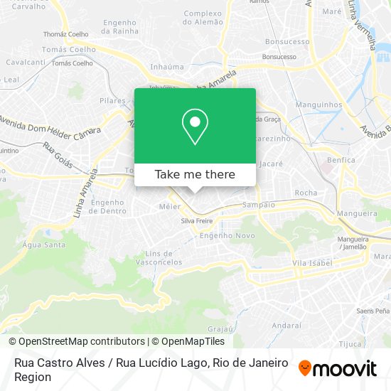 Rua Castro Alves / Rua Lucídio Lago map