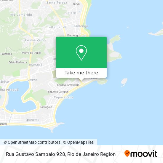 Rua Gustavo Sampaio 928 map
