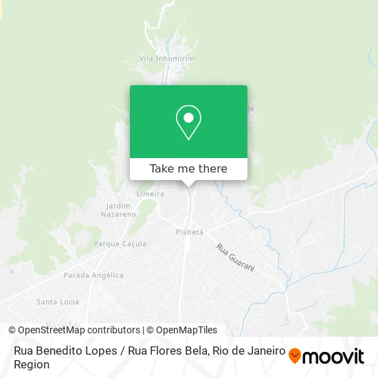 Rua Benedito Lopes / Rua Flores Bela map