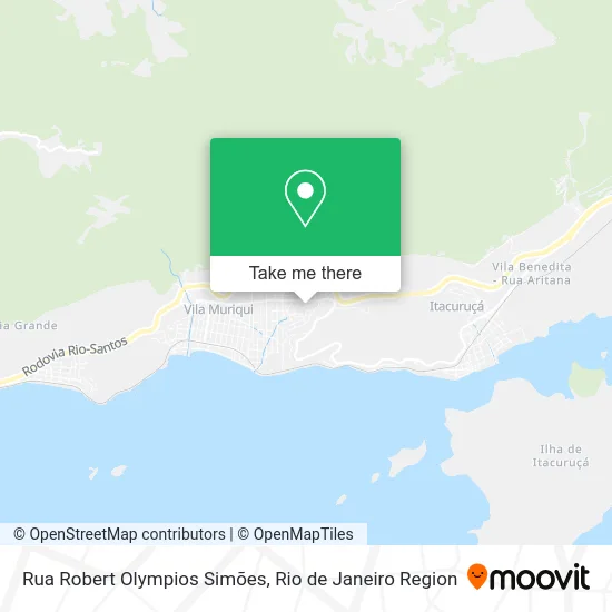 Rua Robert Olympios Simões map