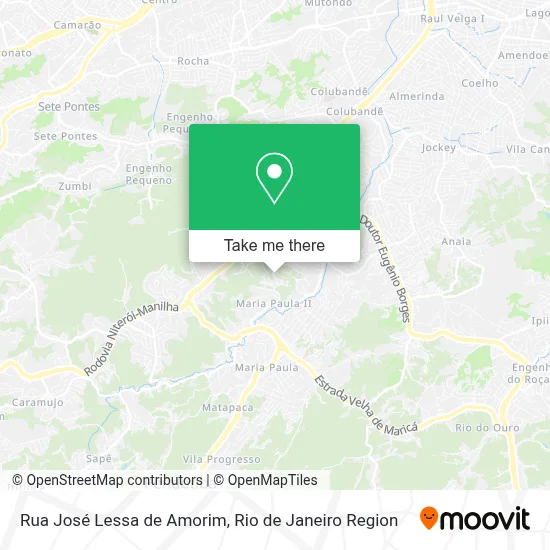 Rua José Lessa de Amorim map