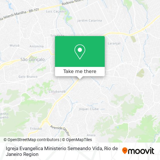 Igreja Evangelica Ministerio Semeando Vida map