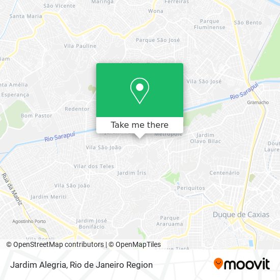 Jardim Alegria map