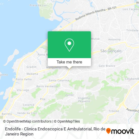 Endolife - Clinica Endoscopica E Ambulatorial map