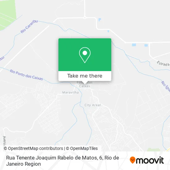 Rua Tenente Joaquim Rabelo de Matos, 6 map