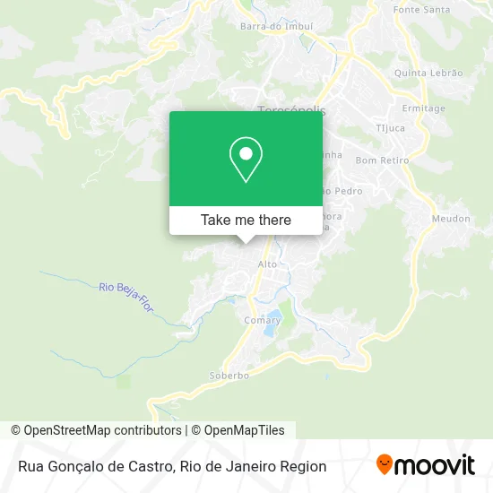 Rua Gonçalo de Castro map