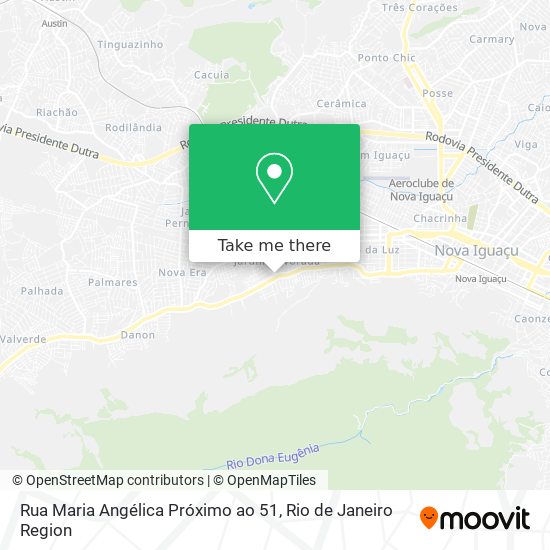 Rua Maria Angélica Próximo ao 51 map