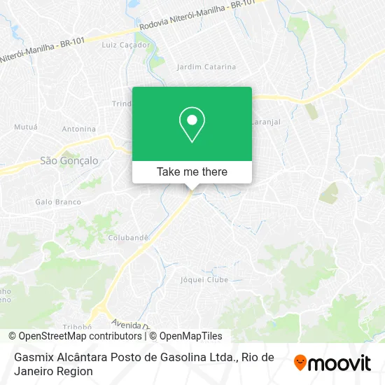 Gasmix Alcântara Posto de Gasolina Ltda. map