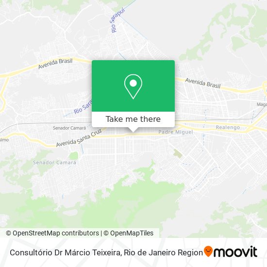 Consultório Dr Márcio Teixeira map