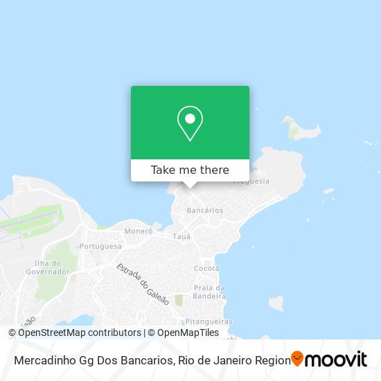 Mercadinho Gg Dos Bancarios map