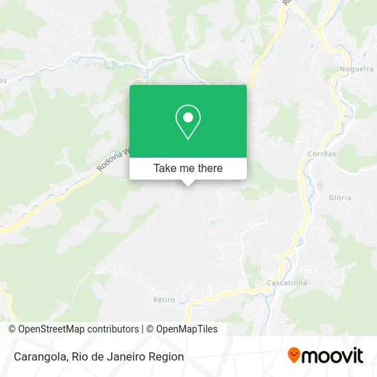 Carangola map