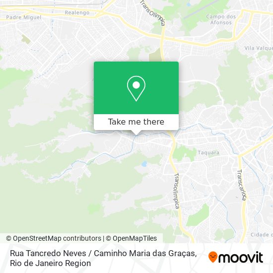 Rua Tancredo Neves / Caminho Maria das Graças map