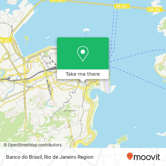 Banco do Brasil map