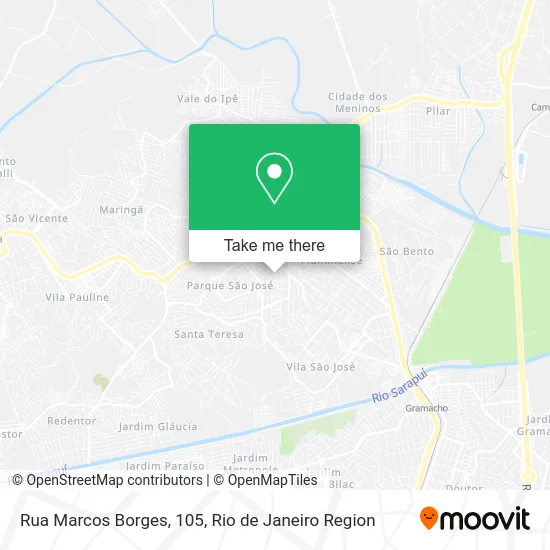 Rua Marcos Borges, 105 map