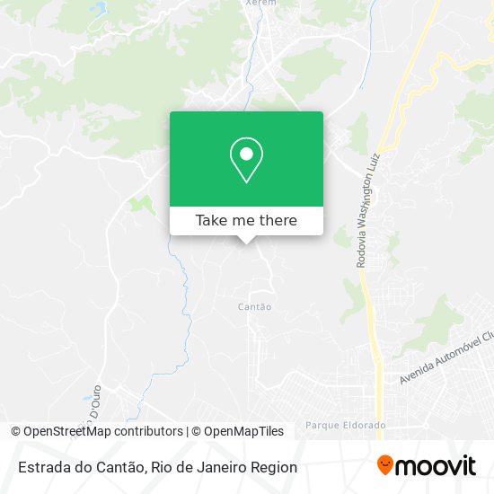 Estrada do Cantão map