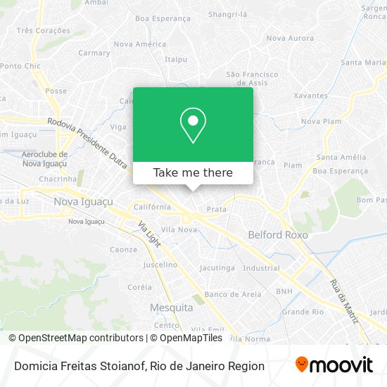 Domicia Freitas Stoianof map