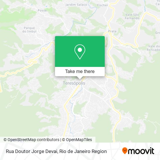 Mapa Rua Doutor Jorge Devai