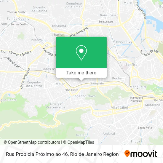 Rua Propicia Próximo ao 46 map