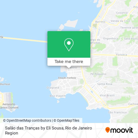 Salão das Tranças by Eli Sousa map