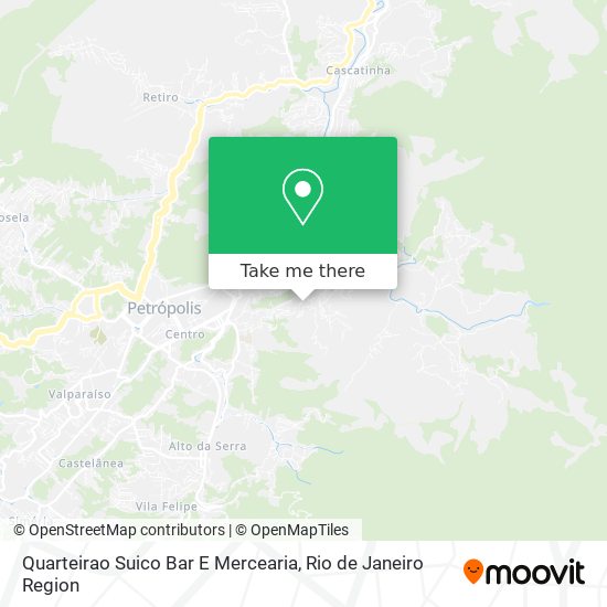 Quarteirao Suico Bar E Mercearia map