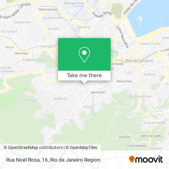 Mapa Rua Noel Rosa, 16