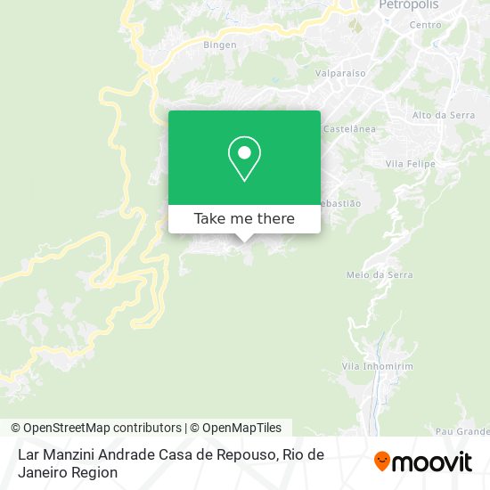 Lar Manzini Andrade Casa de Repouso map