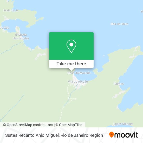 Suítes Recanto Anjo Miguel map