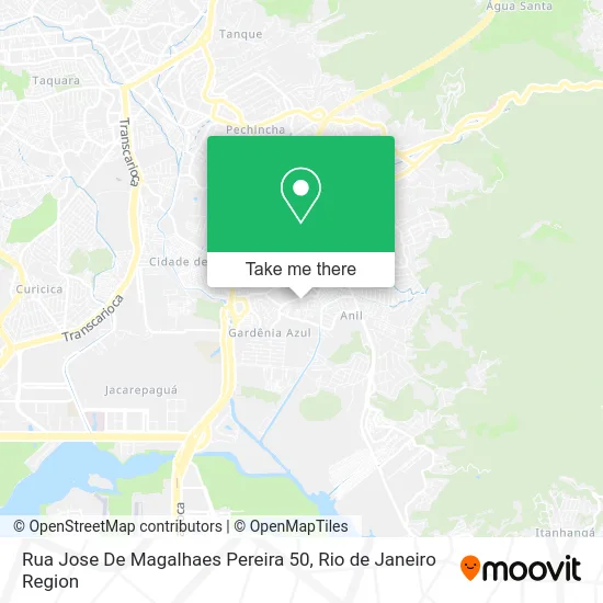 Rua Jose De Magalhaes Pereira 50 map