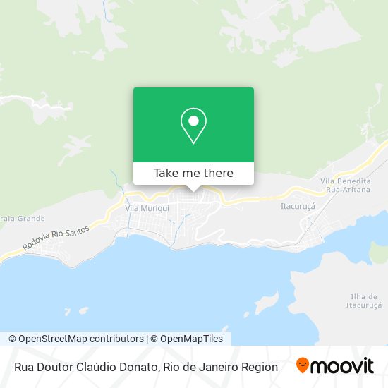 Rua Doutor Claúdio Donato map