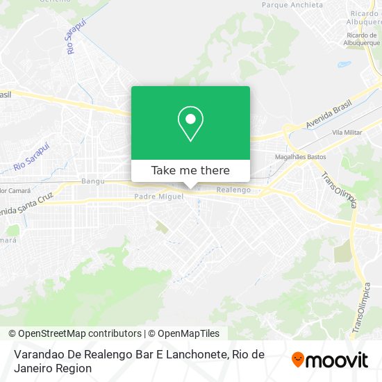 Varandao De Realengo Bar E Lanchonete map