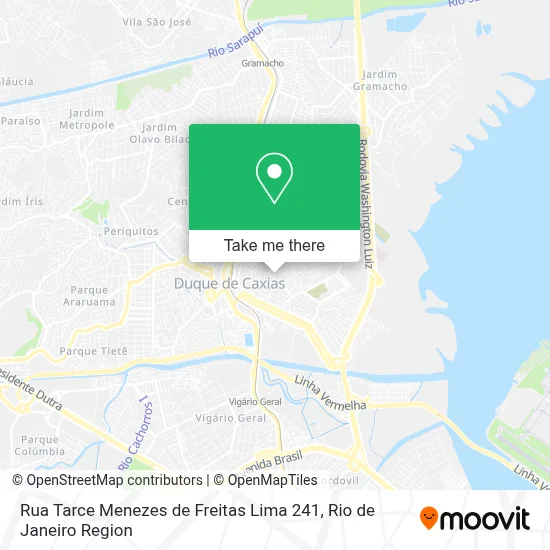 Rua Tarce Menezes de Freitas Lima 241 map