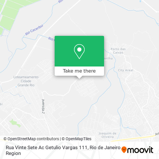 Rua Vinte Sete Ac Getulio Vargas 111 map