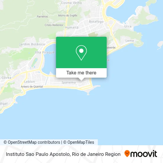 Instituto Sao Paulo Apostolo map