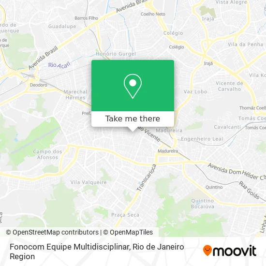 Fonocom Equipe Multidisciplinar map