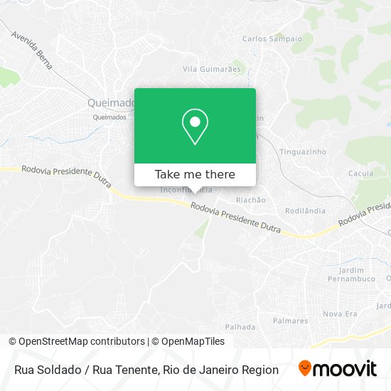 Rua Soldado / Rua Tenente map