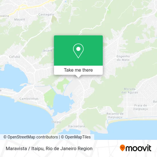 Maravista / Itaipu map