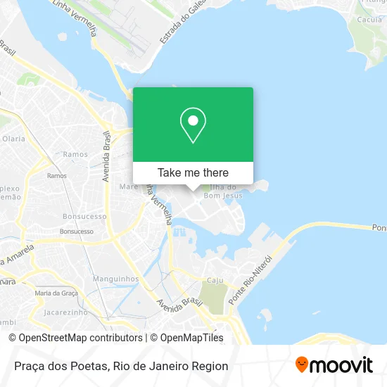 Praça dos Poetas map