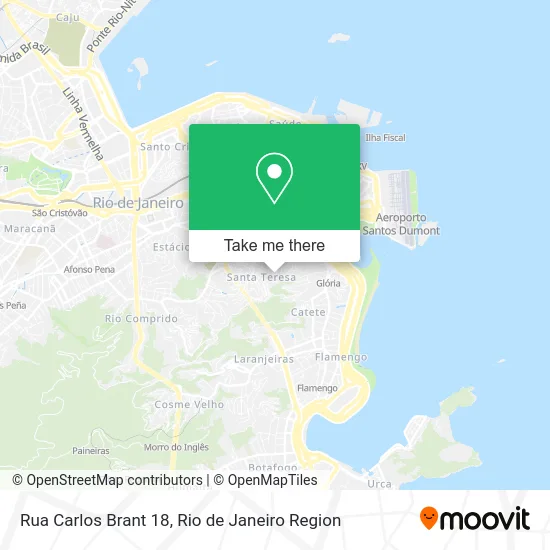 Rua Carlos Brant 18 map