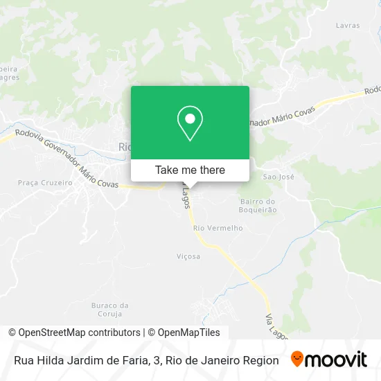 Rua Hilda Jardim de Faria, 3 map