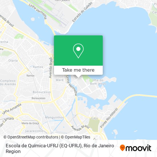 Escola de Química-UFRJ (EQ-UFRJ) map