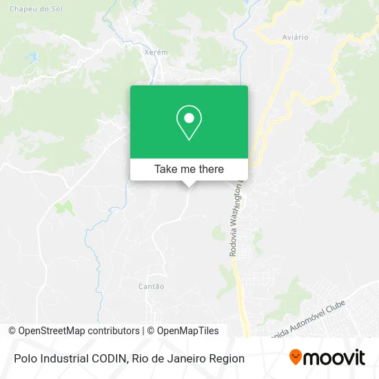 Polo Industrial CODIN map
