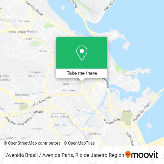 Avenida Brasil / Avenida Paris map