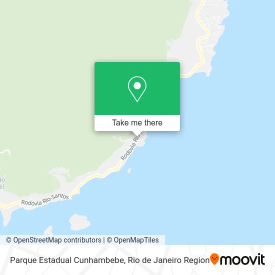 Parque Estadual Cunhambebe map