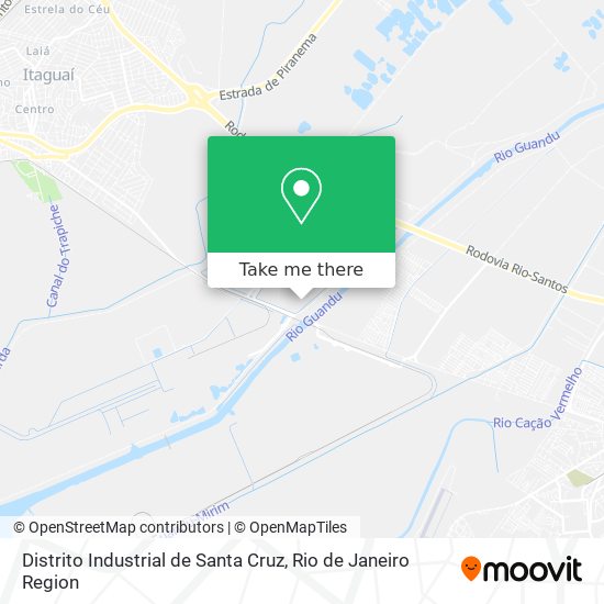 Distrito Industrial de Santa Cruz map