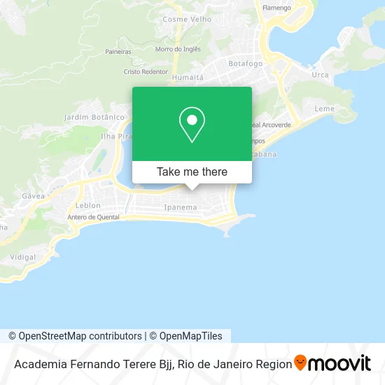 Academia Fernando Terere Bjj map