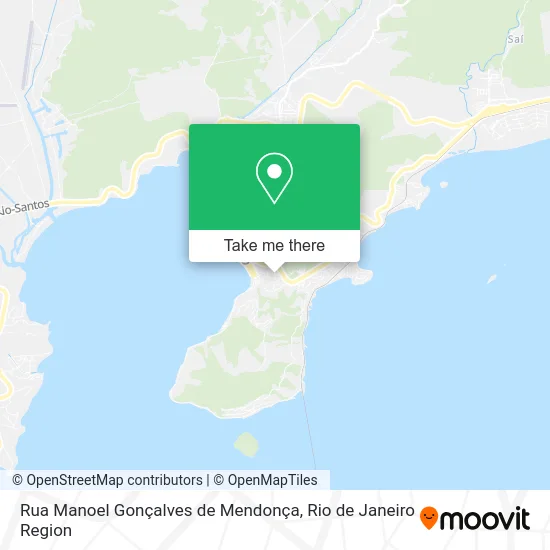Rua Manoel Gonçalves de Mendonça map