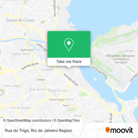 Rua do Trigo map