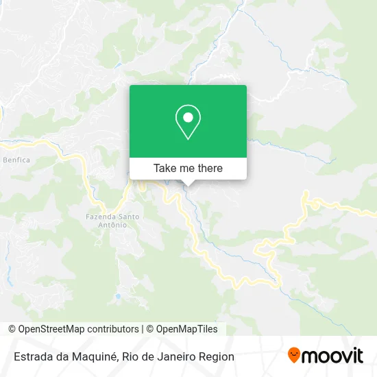 Estrada da Maquiné map