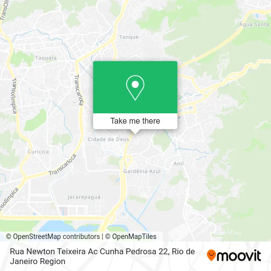 Rua Newton Teixeira Ac Cunha Pedrosa 22 map
